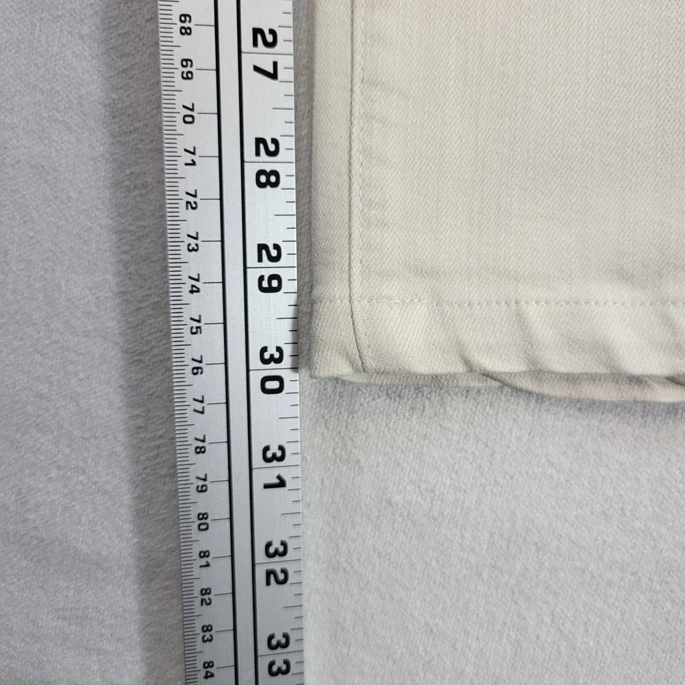 34 Heritage Charisma Pants Mens 35x30 Cream Classic Comfort Rise Luxury Stretch